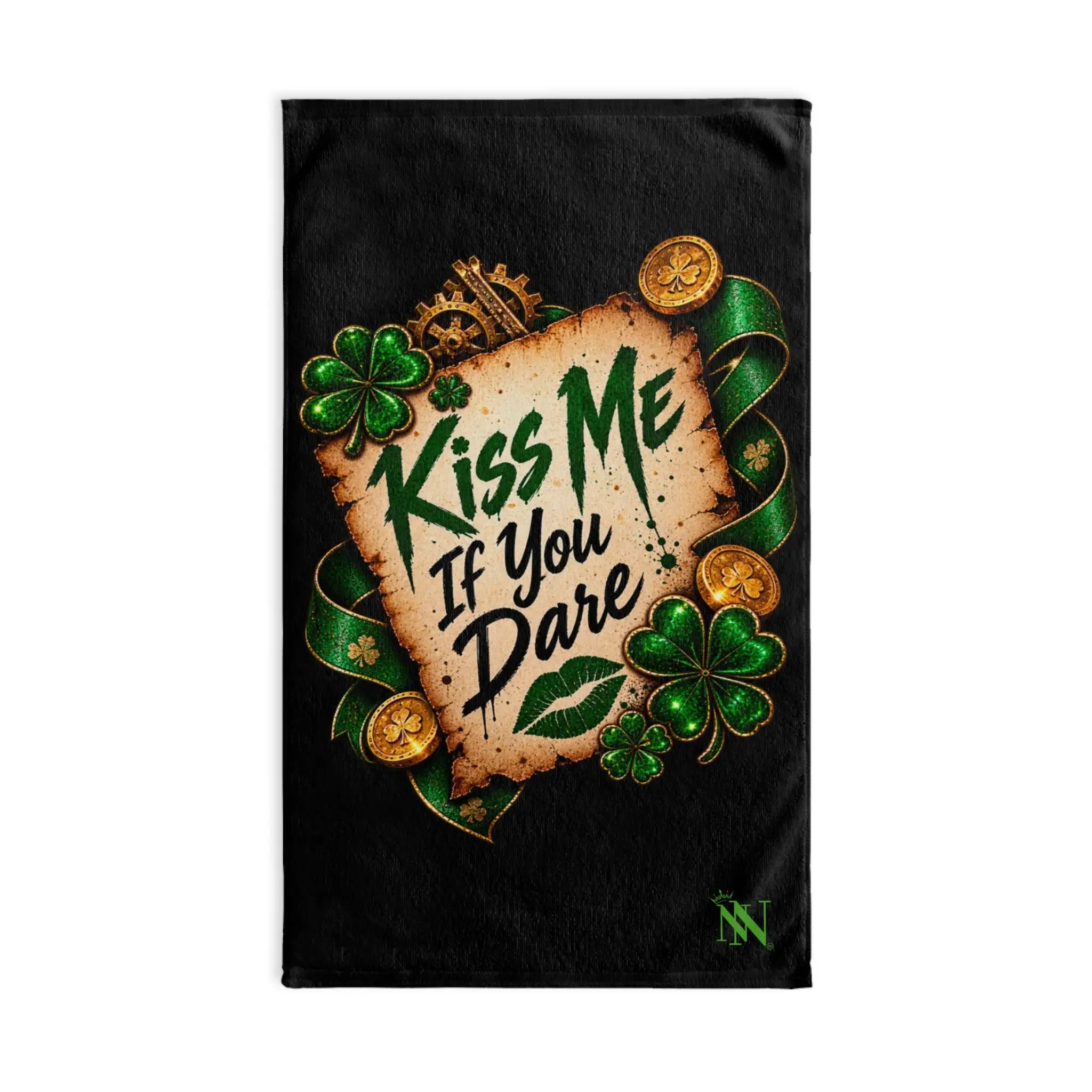 Kiss Me If You Dare Irish Love Classic Sex Towel