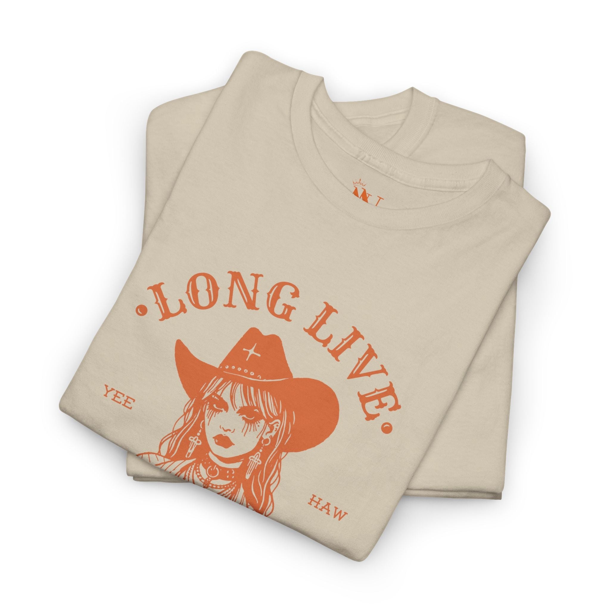 Long Live Cowgirls | Mix & Match Cotton Unisex Fun-Flirty Lovers’ T-Shirts