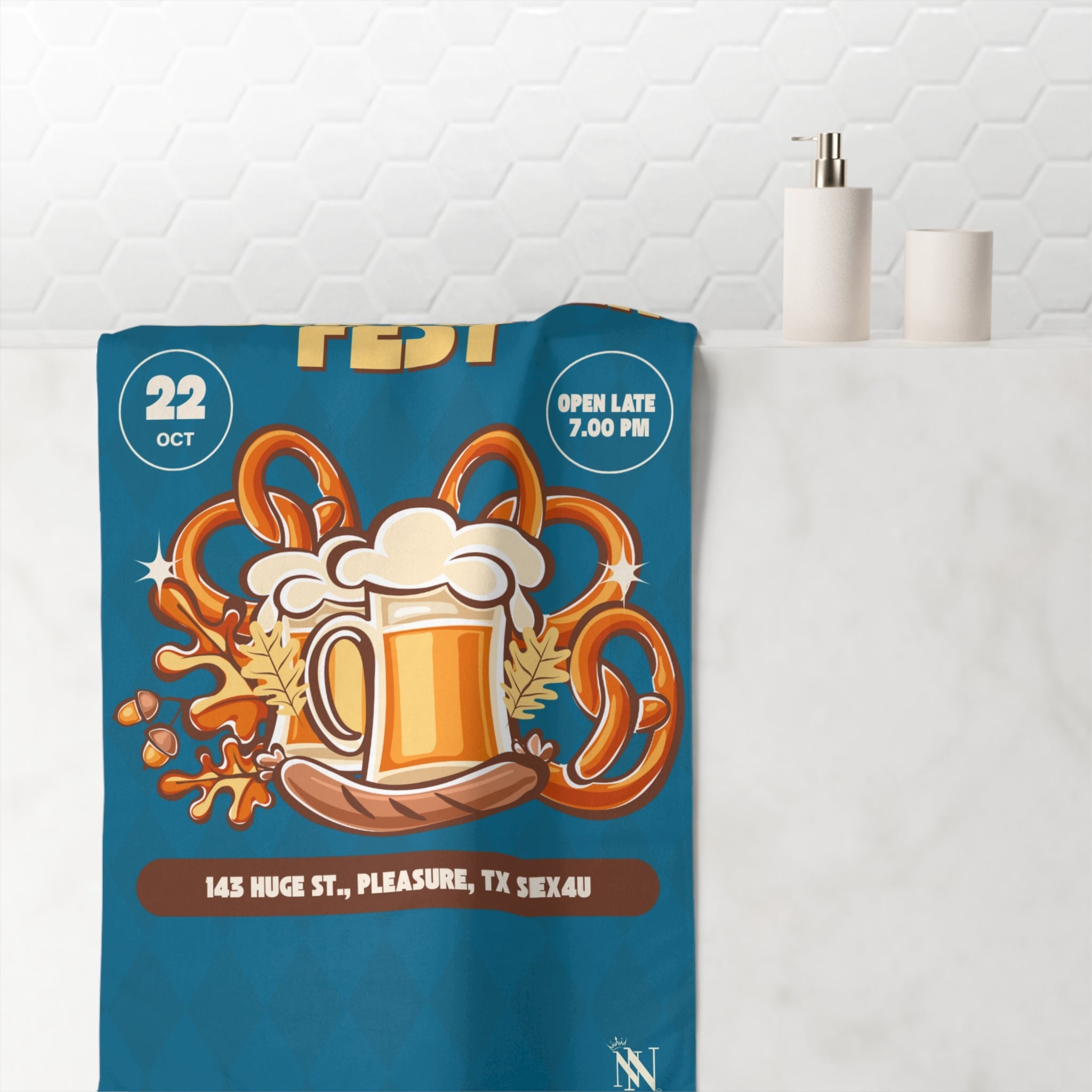 Cocktober Fest | Mix & Match XL Fun-Flirty Lovers’ Towels