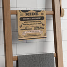 Mustache Ride | Mix & Match Soft Fun-Flirty Lovers’ Towels