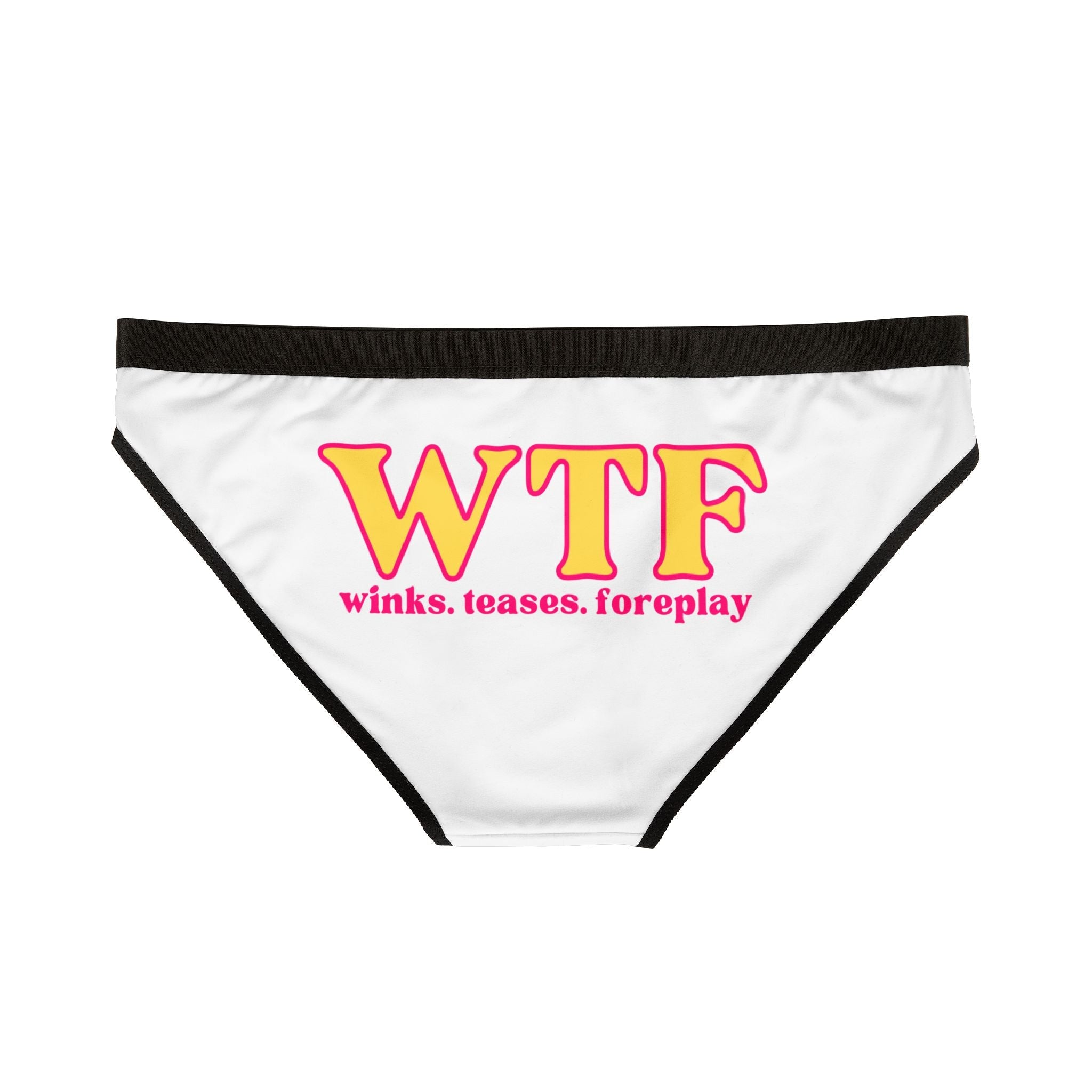 WTF Winks Teases Foreplay | Mix & Match Women’s Fun-Flirty Lovers’ Panties