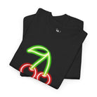 Neon Cherries | Mix & Match 100% Cotton Unisex Fun-Flirty Lovers’ Tees