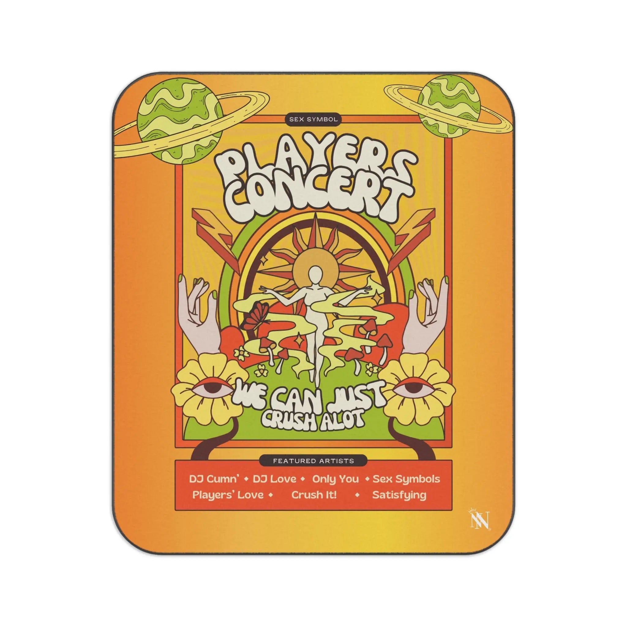 Psychedelic Players Concert Sex Blanket