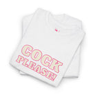 Pink Cock Please! | Mix & Match Cotton Unisex Fun-Flirty Lovers’ T-Shirts
