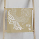 Mermaid Sitting Her Back Turned Gold | Mix & Match Classic Fun-Flirty Lovers’ Towels