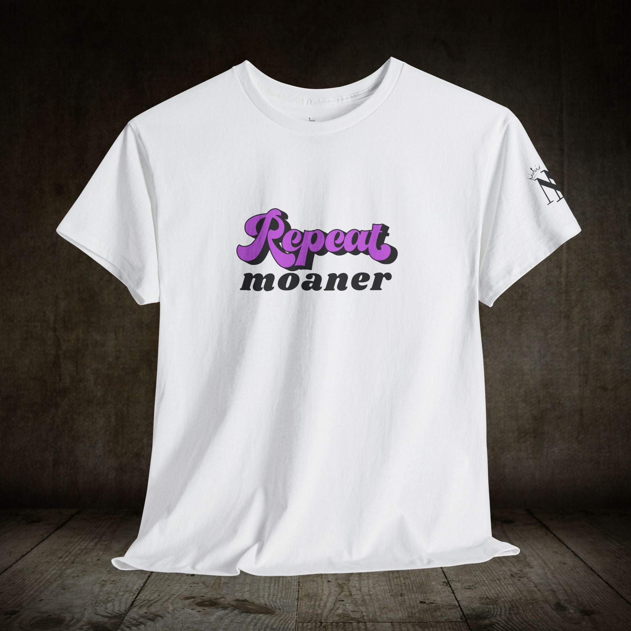Repeat Moaner | Mix & Match 100% Cotton Unisex Fun-Flirty Lovers’ Tees