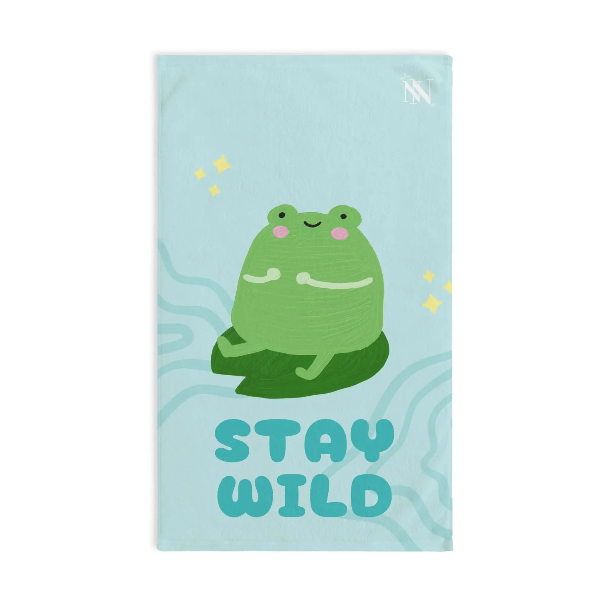 Stay Wild Cut Frog | Mix & Match Classic Fun-Flirty Lovers’ Towels
