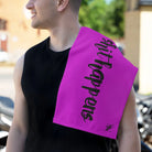 Shit Happens Bright Purple | Mix & Match Soft Fun-Flirty Lovers’ Towels