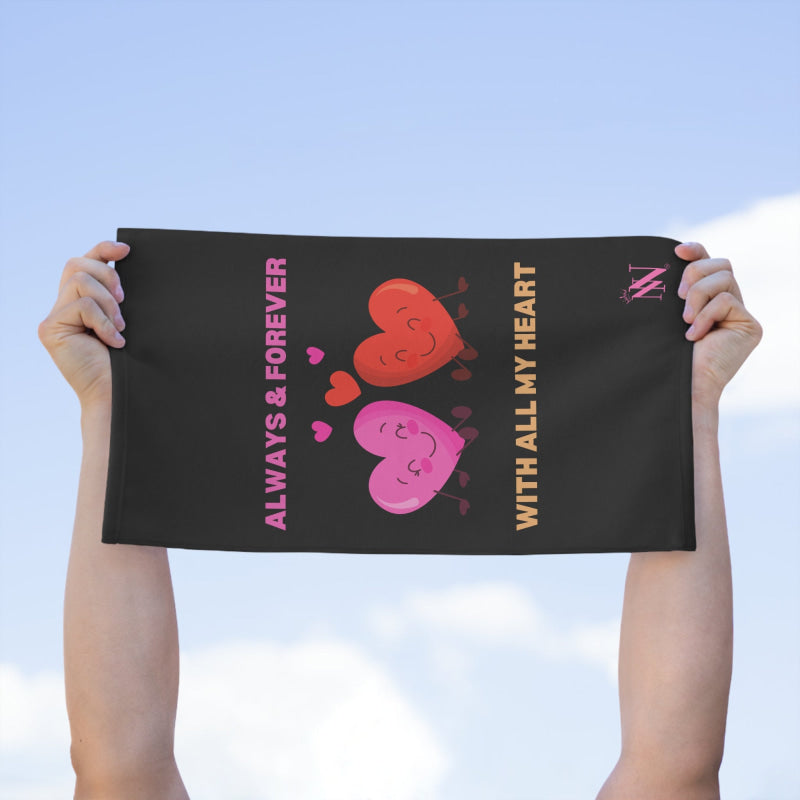 With All My Heart | Mix & Match Soft Fun-Flirty Lovers’ Towels