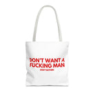 Don’t Want a Fucking Man | Mix & Match Fun-Flirty Lovers’ Totes