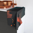 Sunset Silhouette Woman 3D Print | Mix & Match Original Fun-Flirty Lovers’ Towels