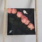 Furry Hand Cuffs & Roses Photograph | Mix & Match Classic Fun-Flirty Lovers’ Towels