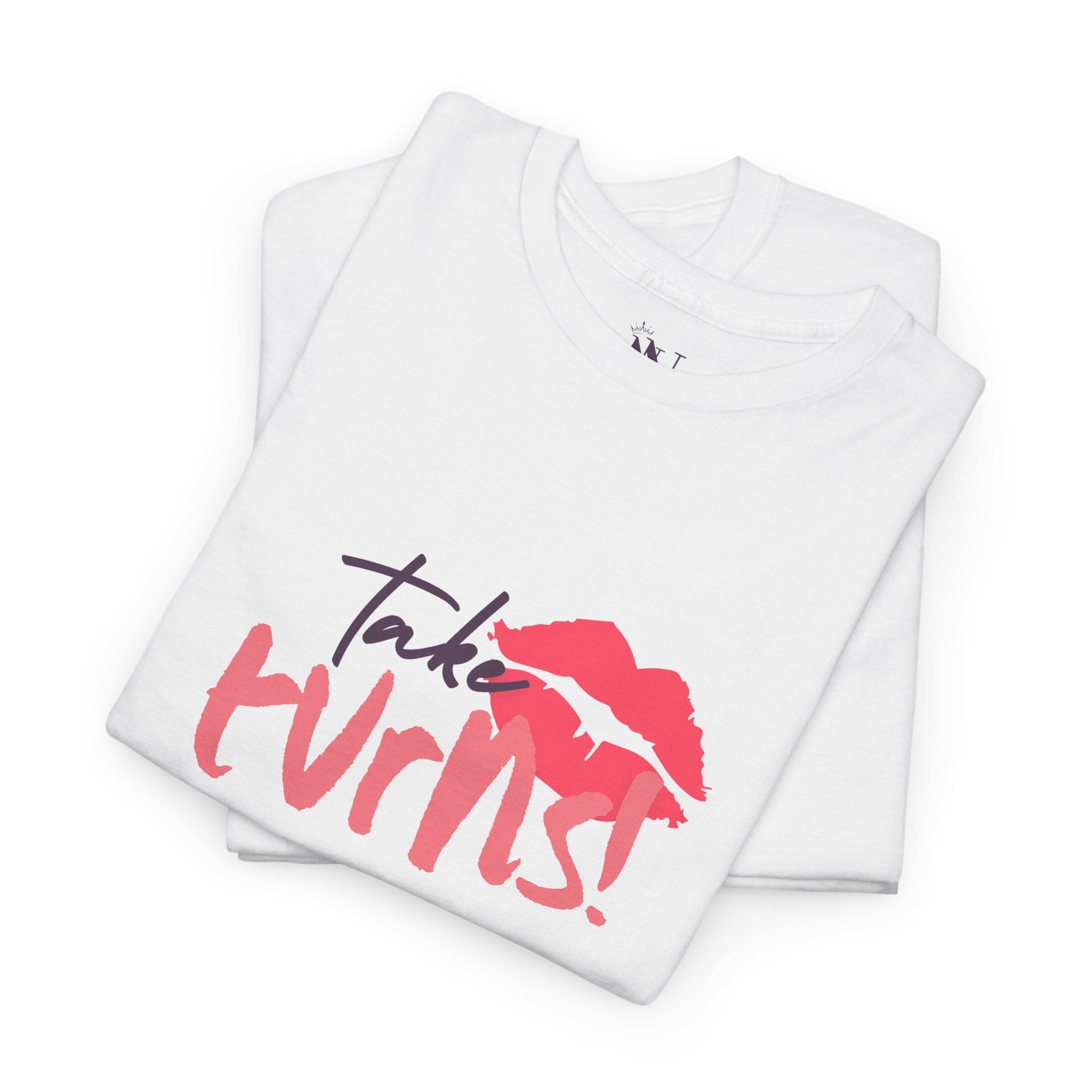 Take Turns | Mix & Match 100% Cotton Unisex Fun-Flirty Lovers’ Tees