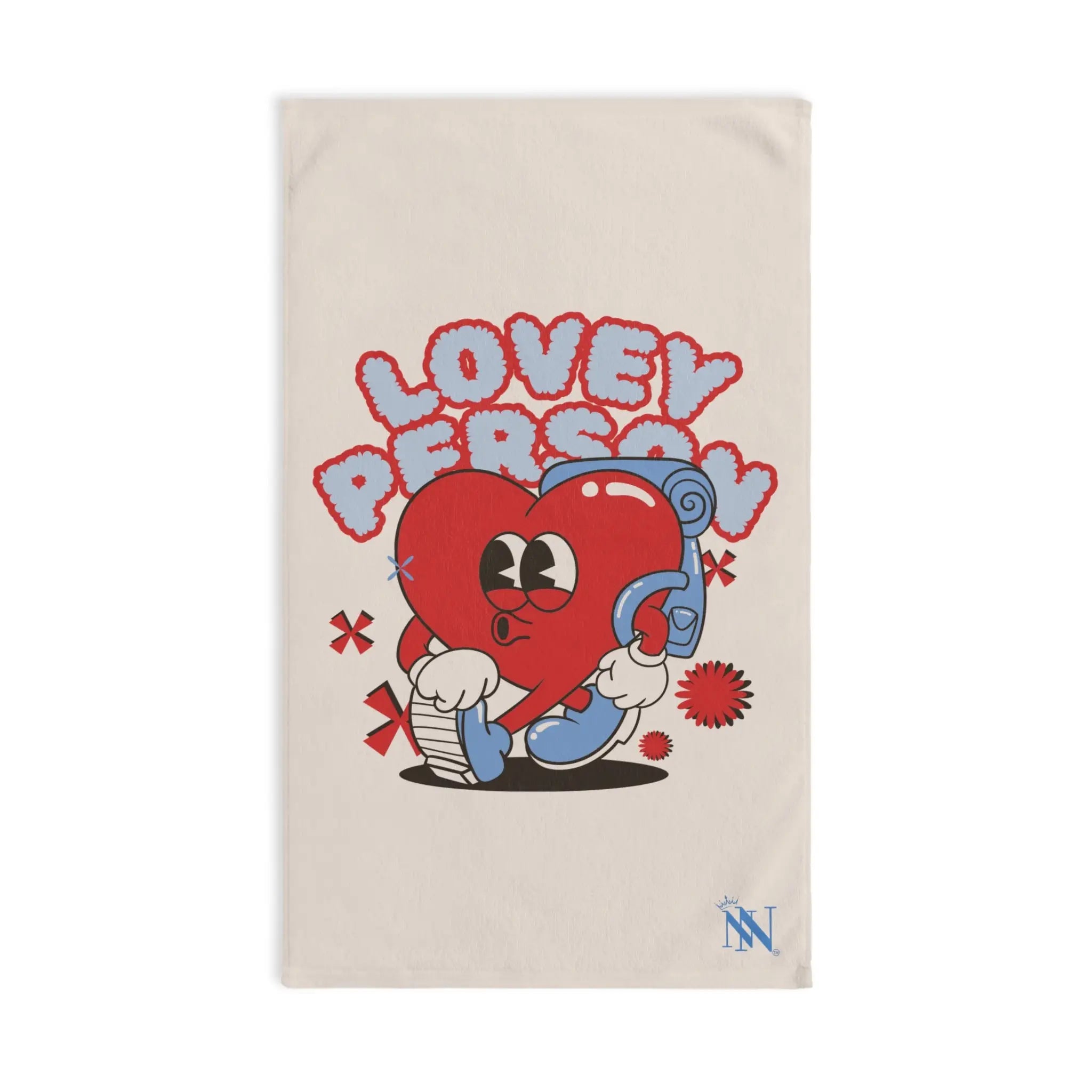 Lovey Person | Mix & Match Classic Fun-Flirty Lovers’ Towels