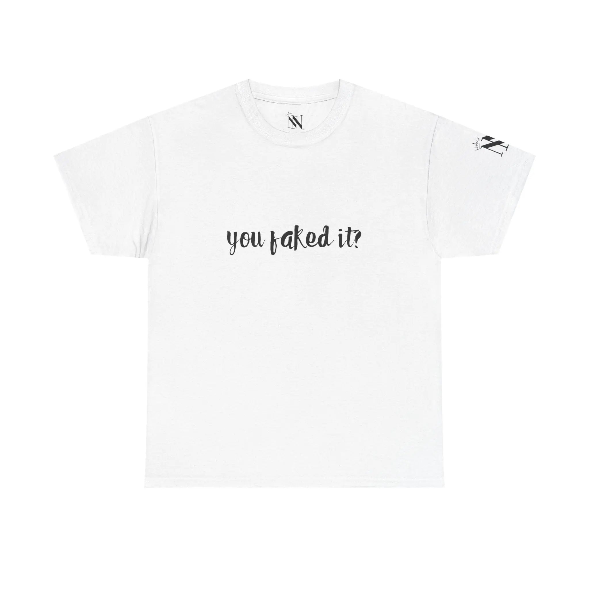 You Faked It? | Mix & Match 100% Cotton Unisex Fun-Flirty Lovers’ Tees