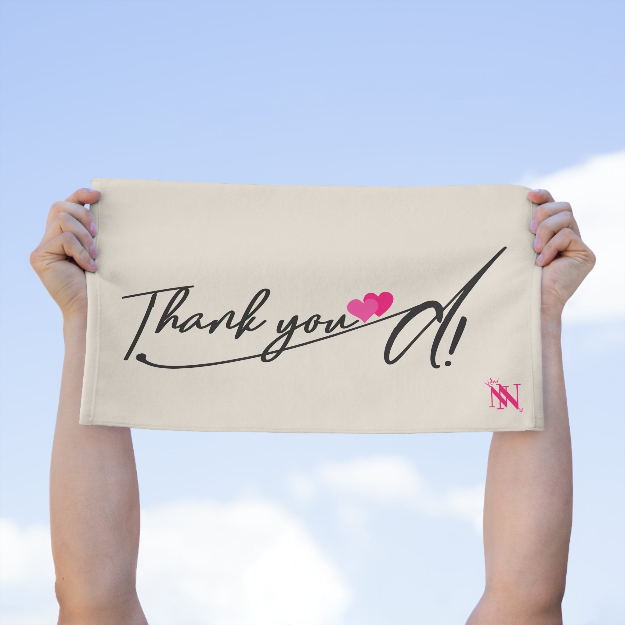 Thank You Hearts D! | Mix & Match Soft Fun-Flirty Lovers’ Towels