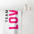 Team Love Naughty Beach Towel
