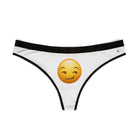 Smirking Face Emoji | Mix & Match Women’s Fun-Flirty Lovers’ Thongs
