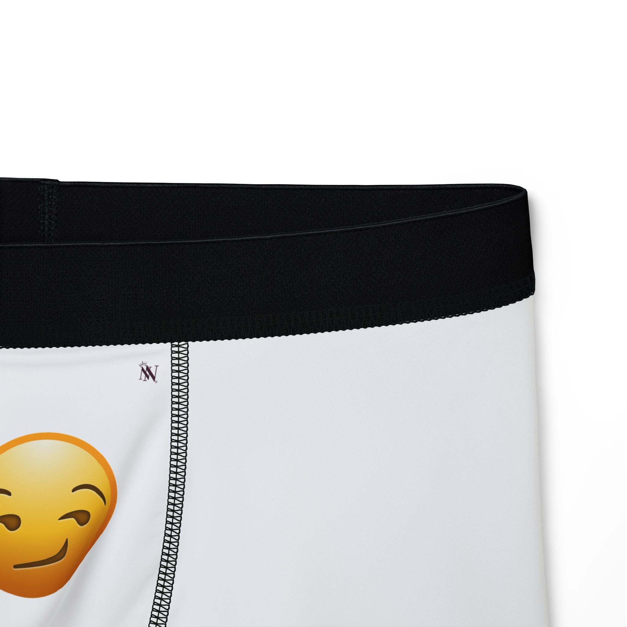 Smirking Face Emoji | Mix & Match Fun-Flirty Lovers’ Boxer Briefs