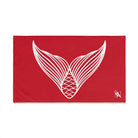 Mermaid Tail Red Cum Towel