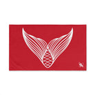 Mermaid Tail Red | Mix & Match Classic Fun-Flirty Lovers’ Towels