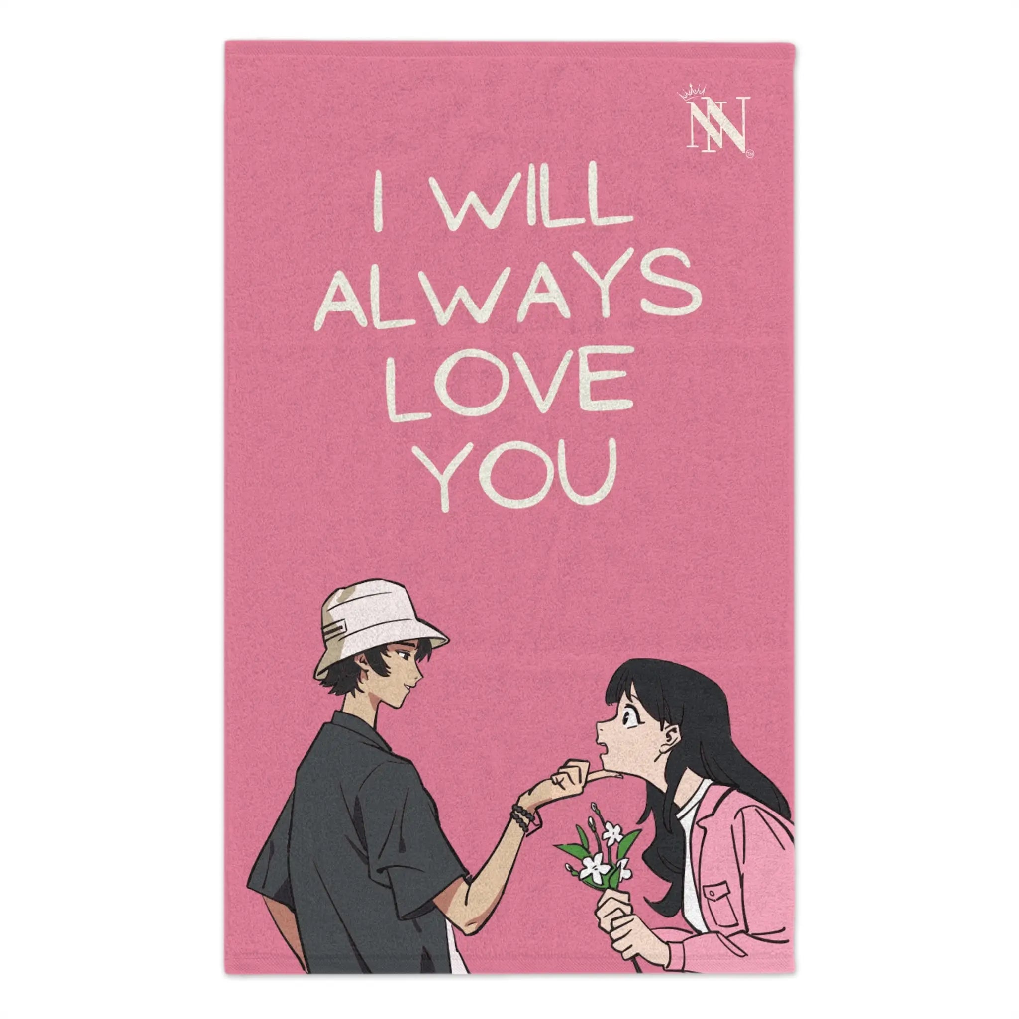 I Will Always Love You Anime | Nectar Napkins Fun-Flirty Lovers’ Towels