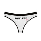 Mrs. Yes | Mix & Match Women’s Fun-Flirty Lovers’ Thongs