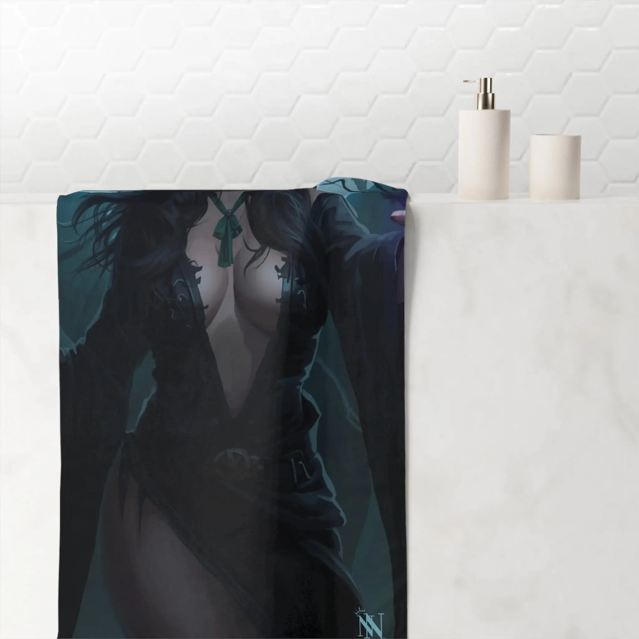 Gothic Witch Fantasy Women Extra Large Sex Towel