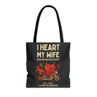 I Heart My Wife | Mix & Match Fun-Flirty Lovers’ Totes