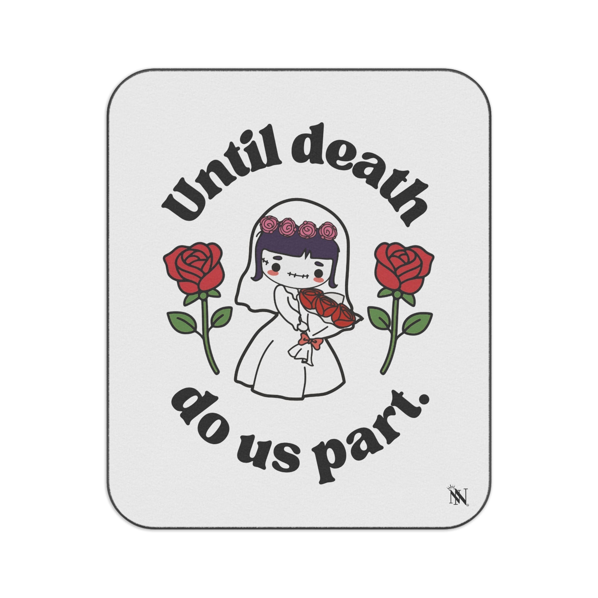 Until Death Do Us Part. Dead Bride Doll Sex Blanket