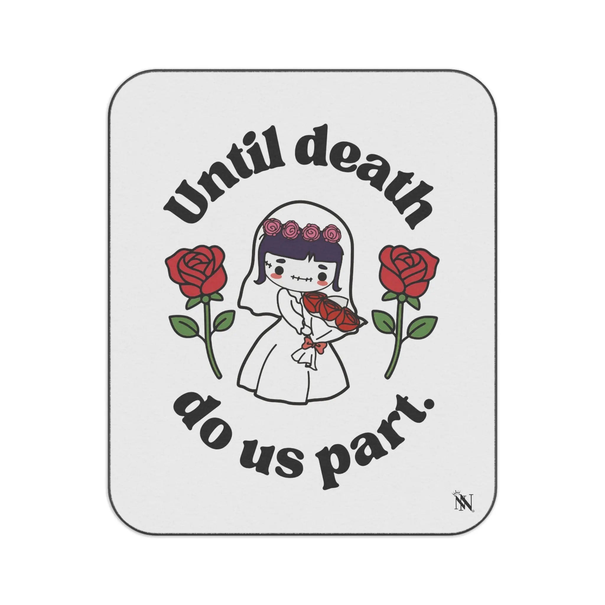 Until Death Do Us Part. Dead Bride Doll Sex Blanket
