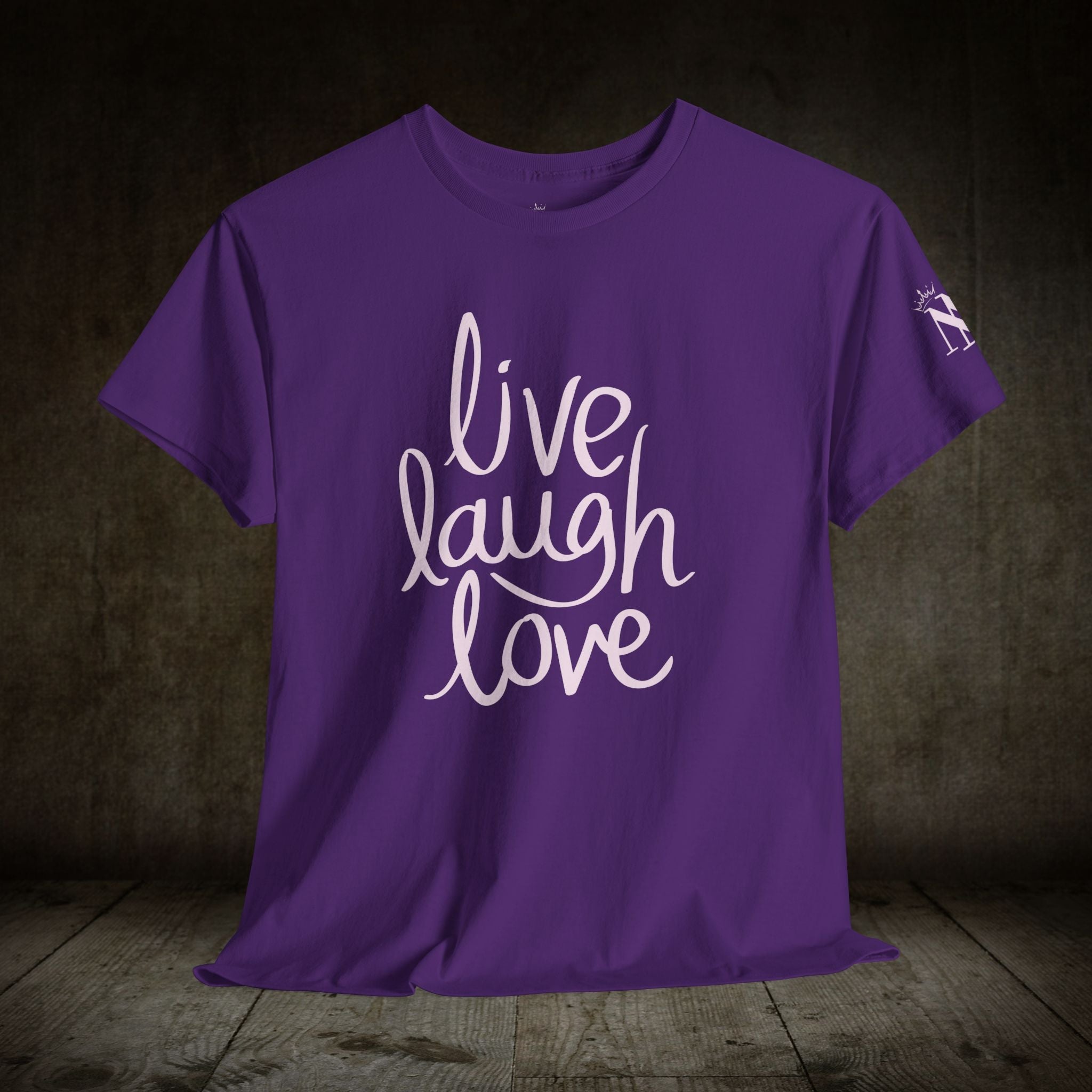 Live Laugh Love | Mix & Match 100% Cotton Unisex Fun-Flirty Lovers’ Tees