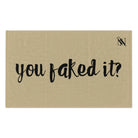 You Faked It? Red | Mix & Match Soft Fun-Flirty Lovers’ Towels