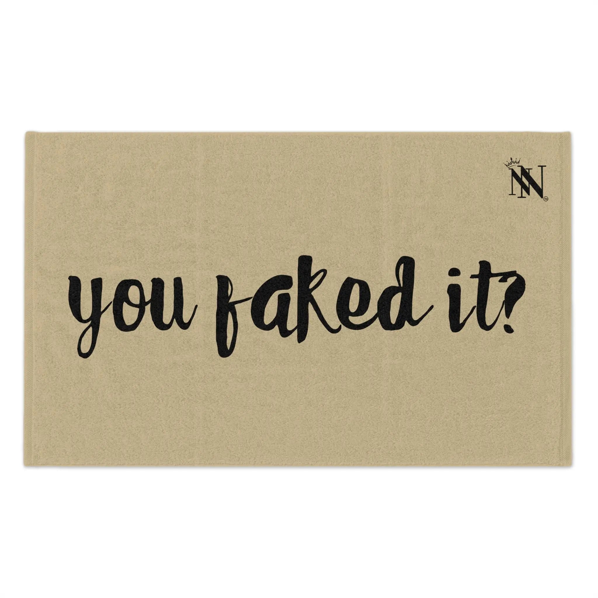 You Faked It? Red | Mix & Match Soft Fun-Flirty Lovers’ Towels
