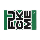FUCK ME Block Letter Green Cum Towel