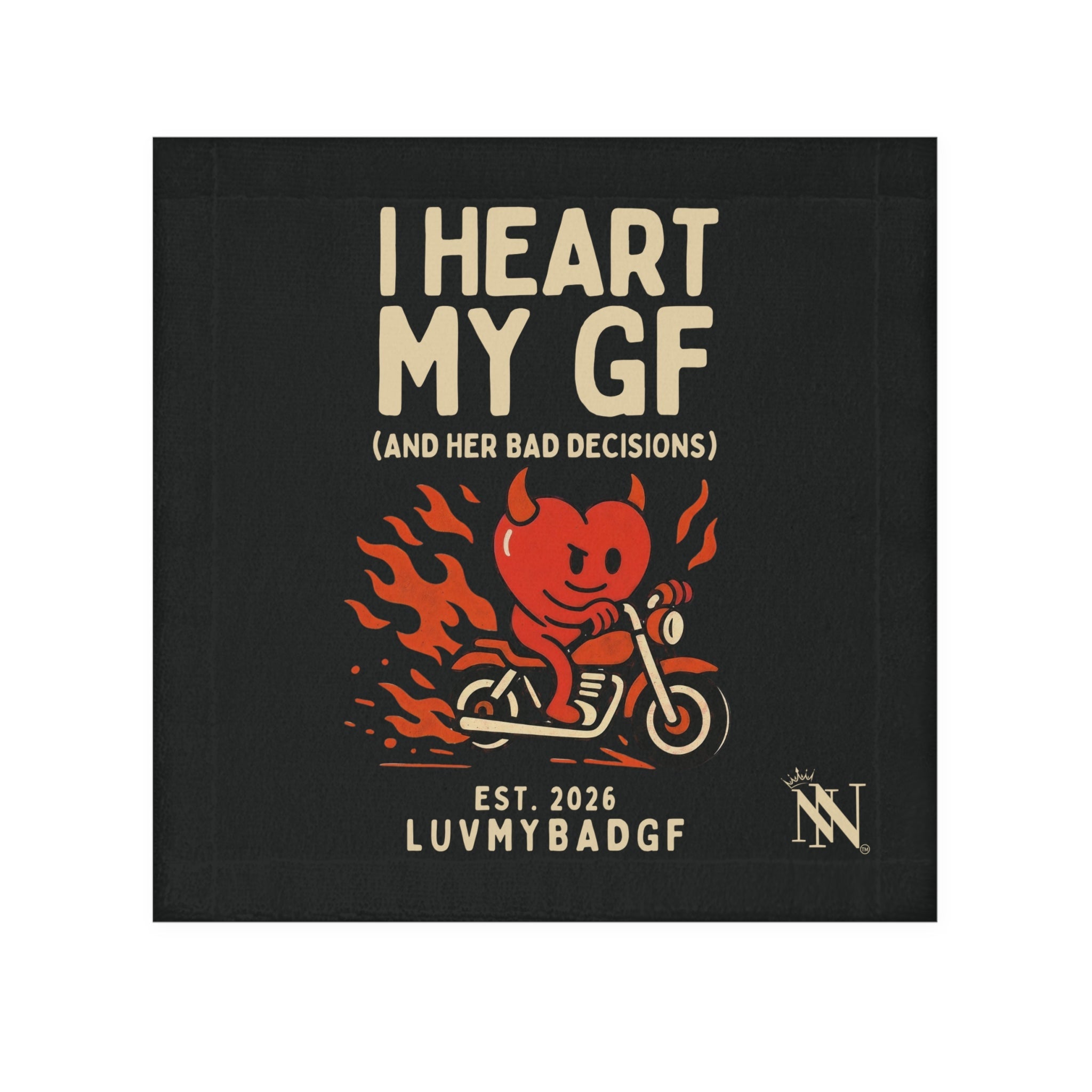 I Heart My GF | Mix & Match Lils’ Fun-Flirty Lovers’ Towels