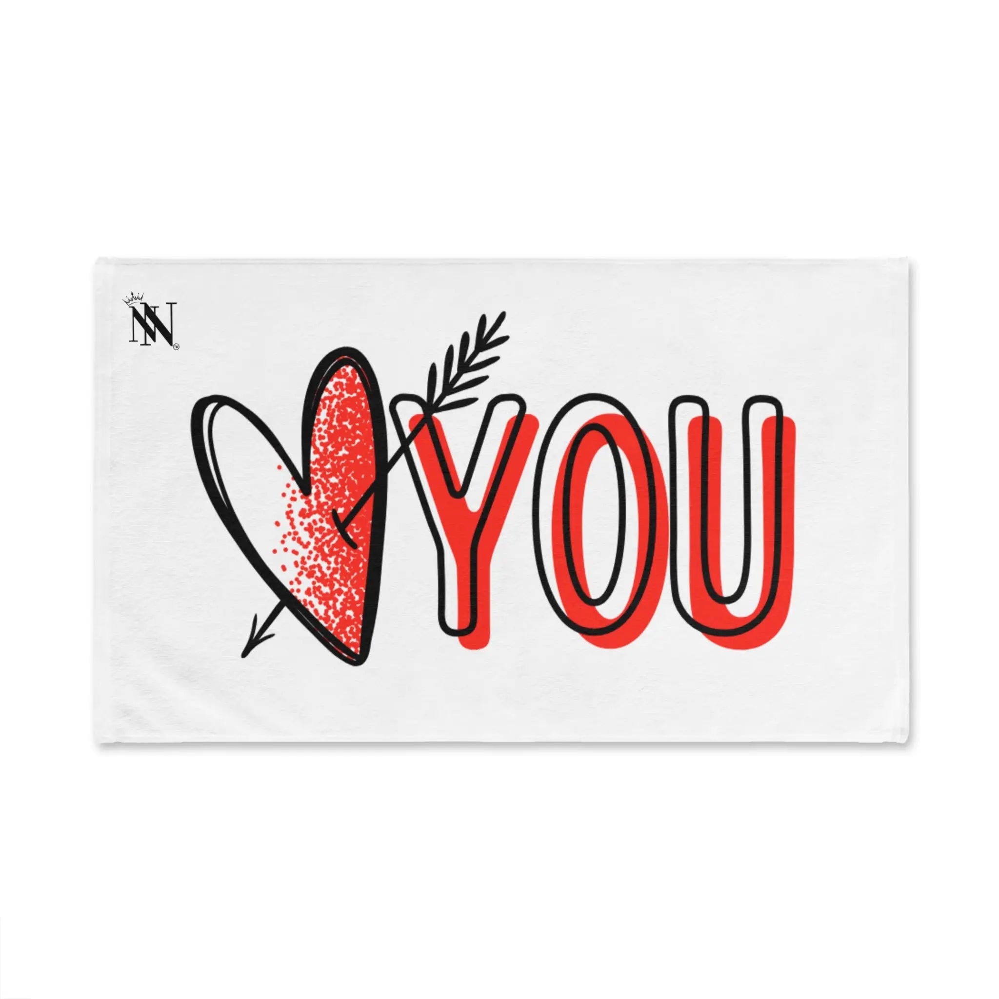 Heart Arrow You Cum Towel
