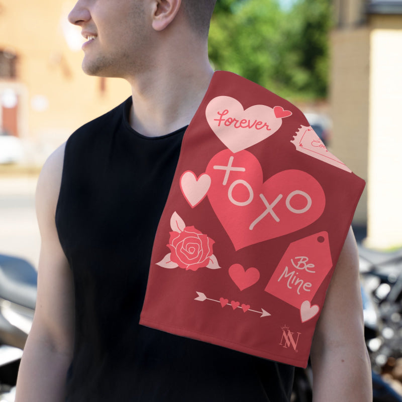 XOXO Forever | Mix & Match Soft Fun-Flirty Lovers’ Towels