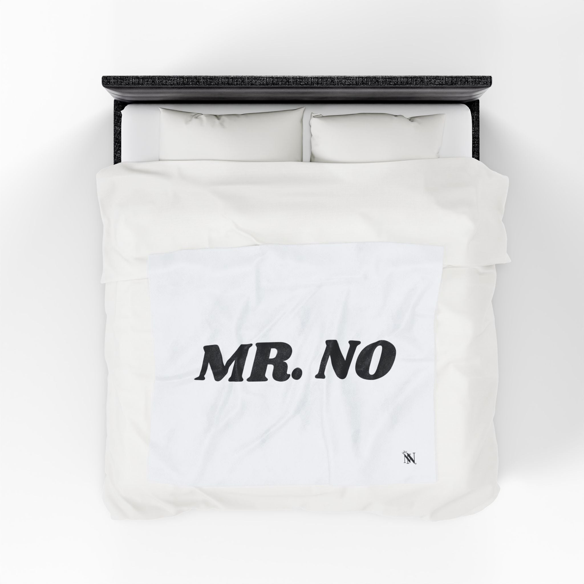 Mr. No | Mix & Match Velveteen Fun-Flirty Lovers’ Blankets