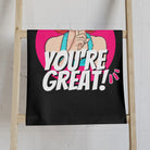 Shh! You’re Great! Anime | Nectar Napkins Classic Fun-Flirty Lovers’ Towels