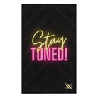 Stay Tuned! Neon Sex Towel