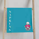Nectar Napkins Brand Teal Cum Towel