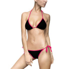 Black Strappy | Mix & Match Fun-Flirty Lovers’ String Bikinis