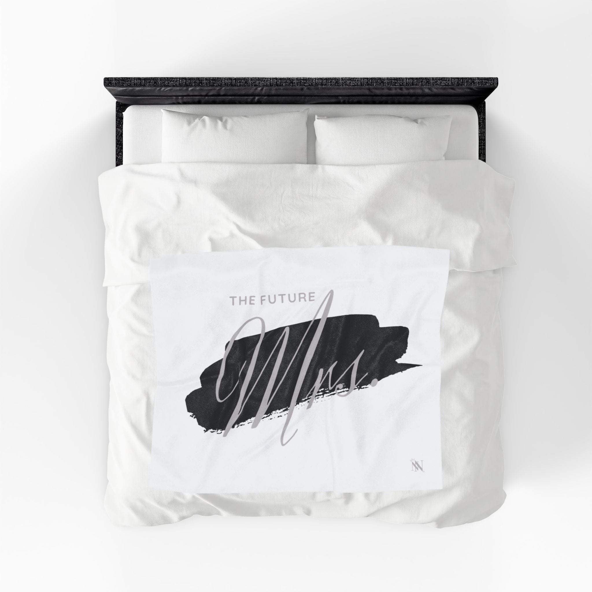 The Future Mrs. Romantic Gifts Blanket