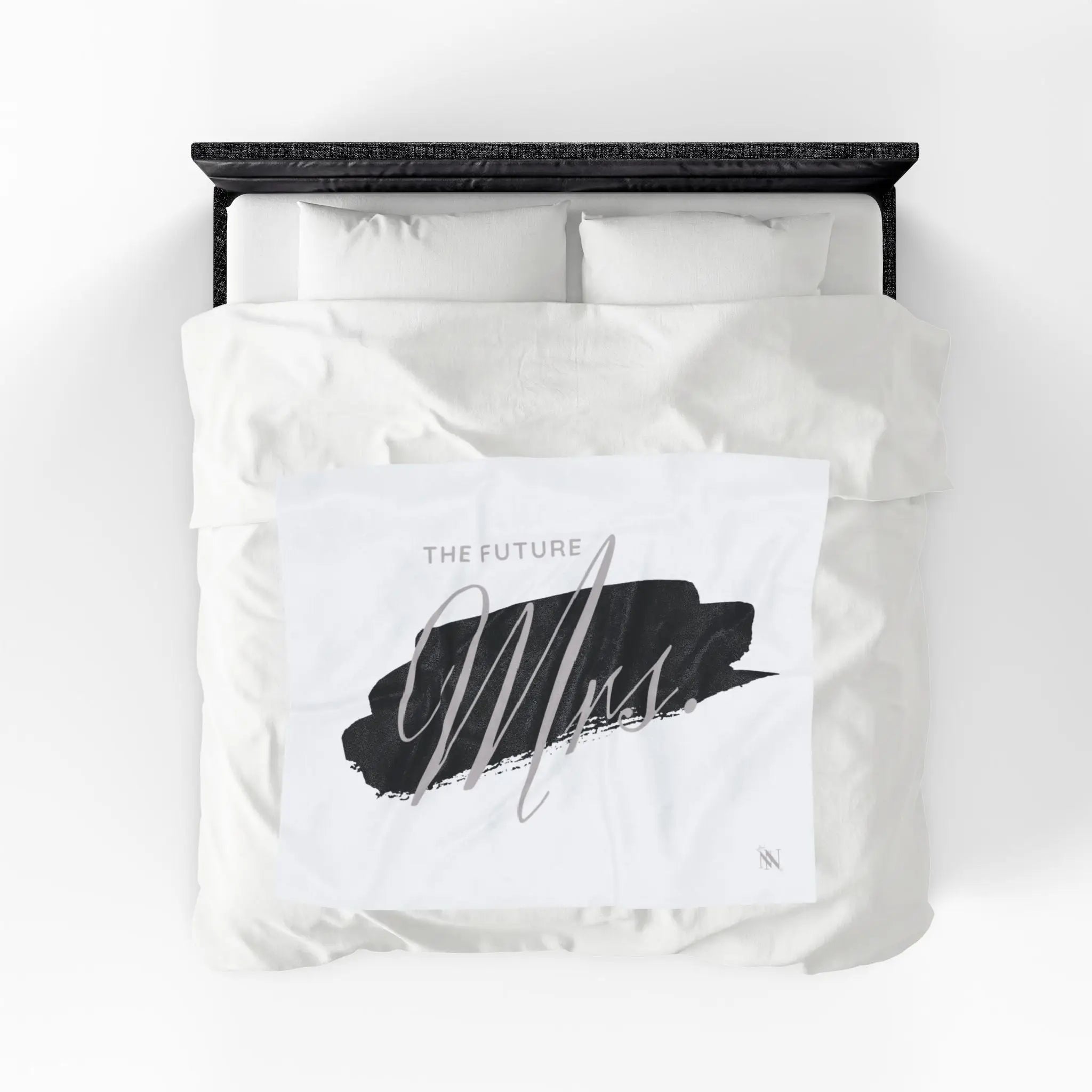 The Future Mrs. Romantic Gifts Blanket