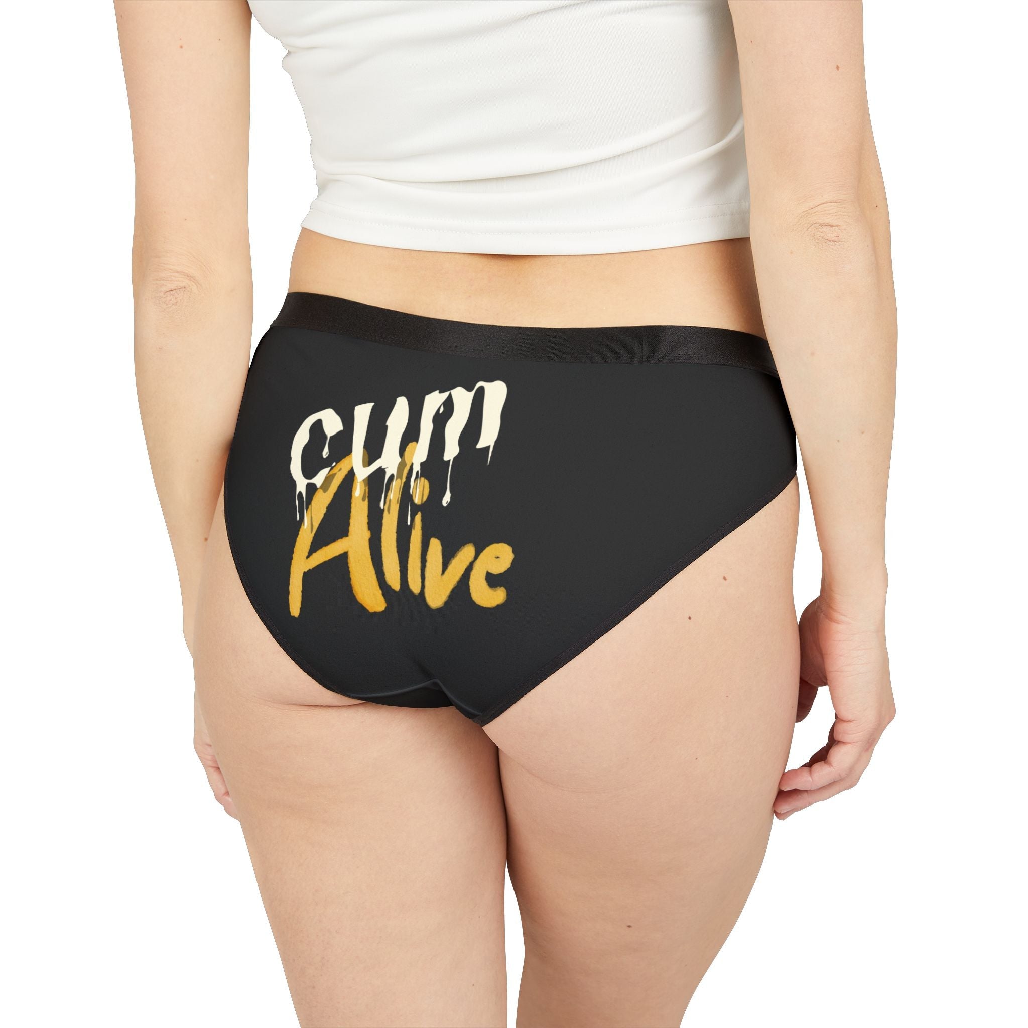 Cum Alive | Briefs for Women | Playful Comfy Underwear