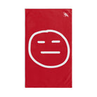 Mehr Emoji Red Cum Towel