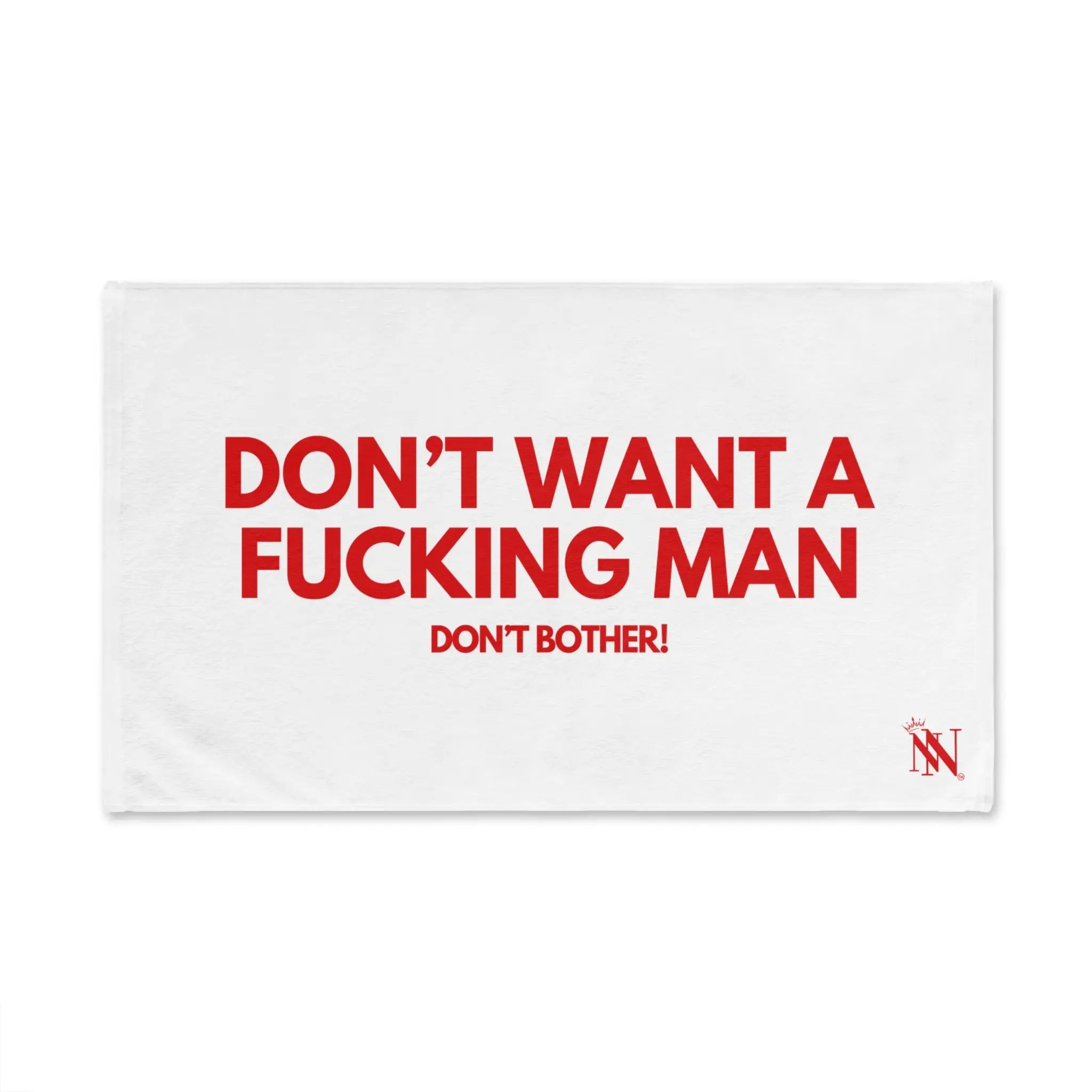 Don’t Want a Fucking Man | Mix & Match Classic Fun-Flirty Lovers’ Towels