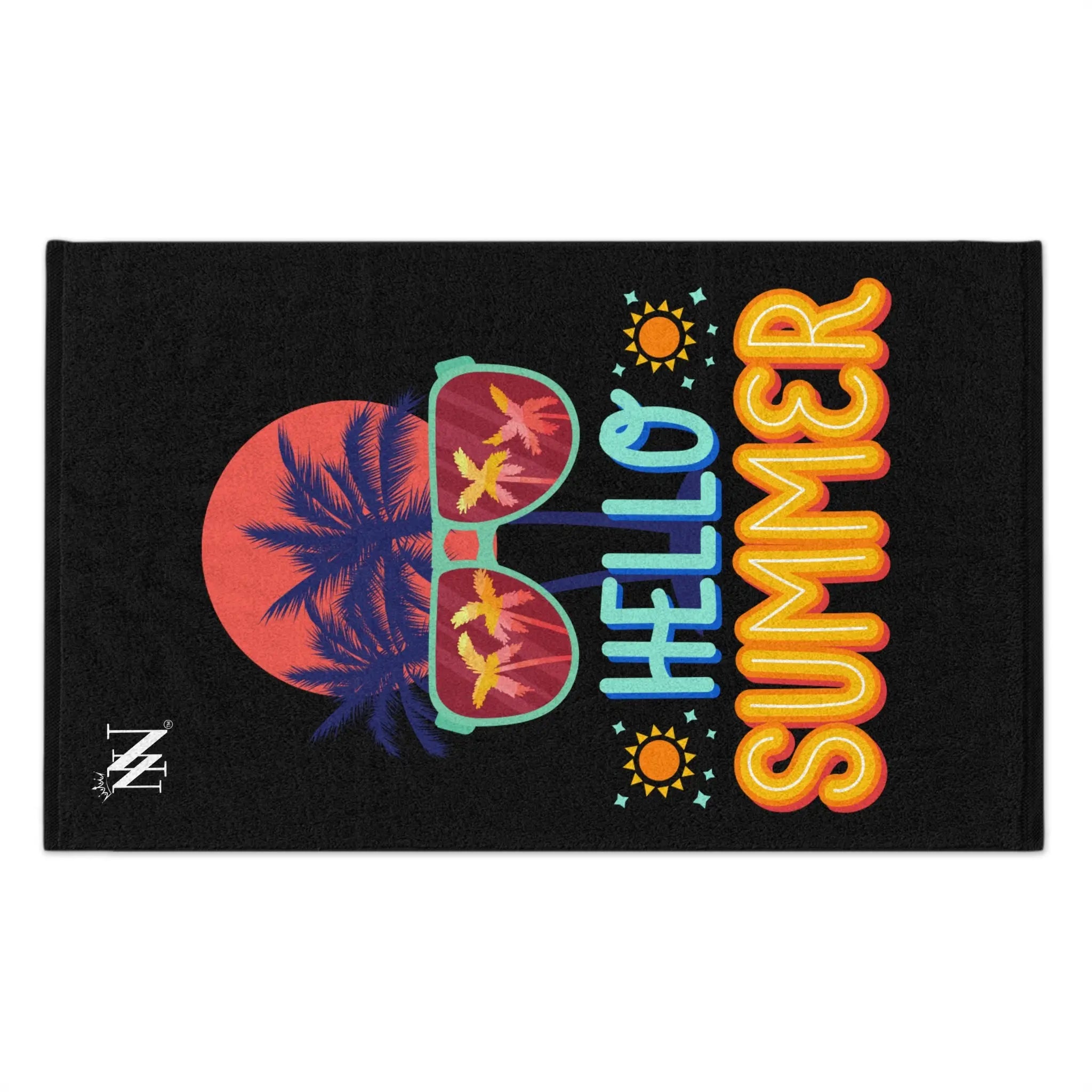 Hello Summer Tropical Sunglasses Sex Towel