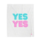 Yes Yes | Mix & Match Velveteen Fun-Flirty Lovers’ Blankets
